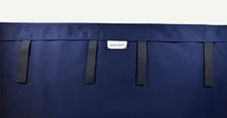 Horizontal Velcro Loop Fixing with Wooden Dowel